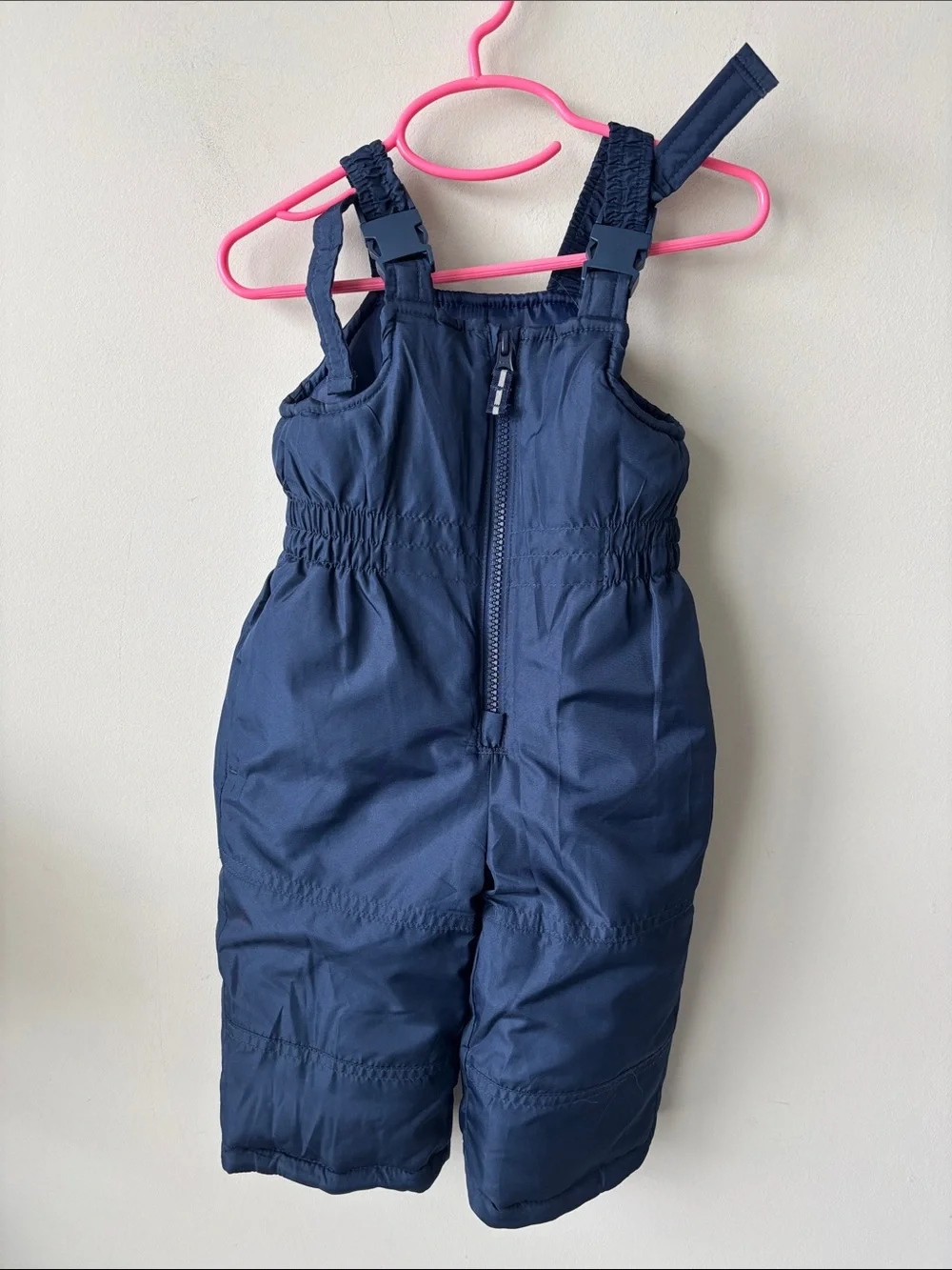 Kids Navy Snow Bib Overalls 12 months old